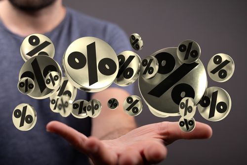 Foto: Prozent-Symbole